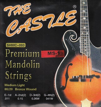 Castle MS-1 ML SHMC-0930 струны на мандолину