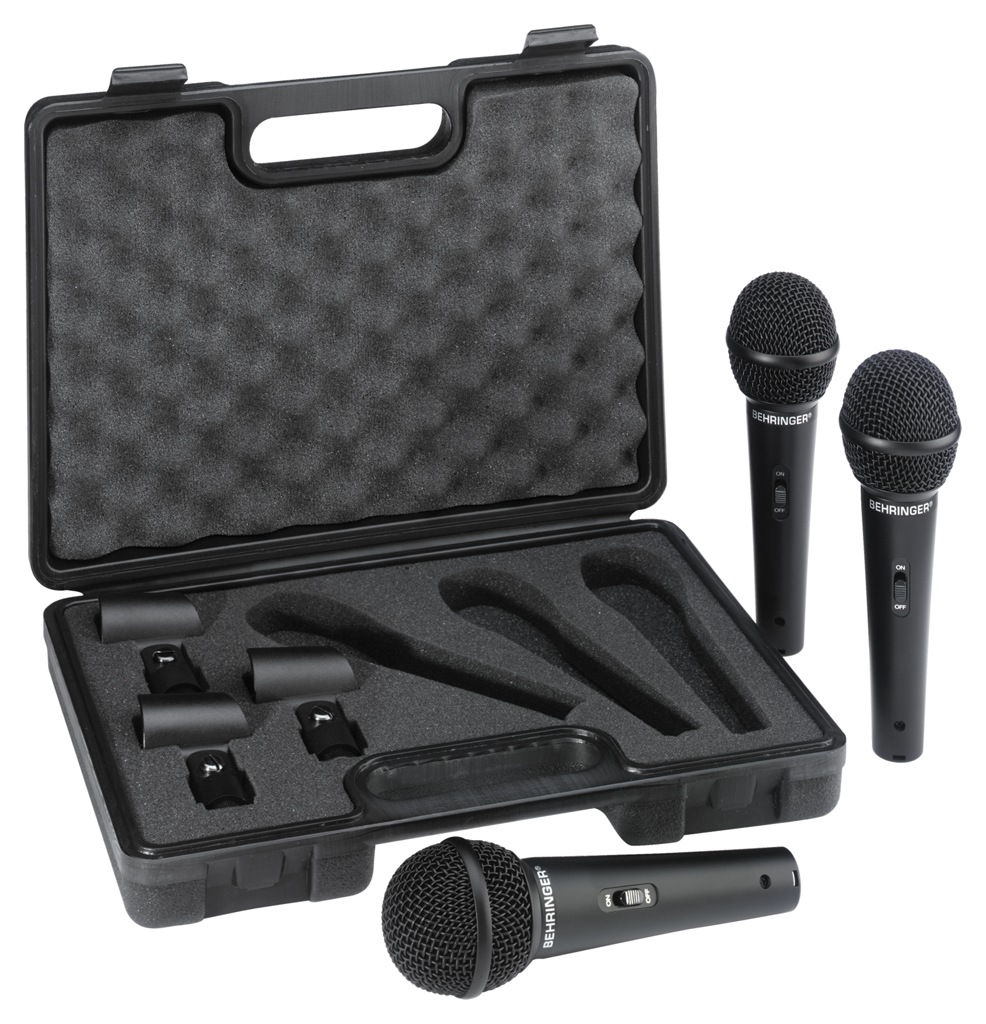 Behringer XM1800S 3 pack микрофоны в комплекте