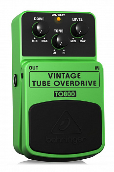 Behringer TO800 Vintage Tube Overdrive педаль эффектов