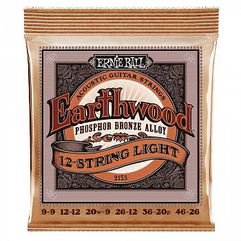 Ernie Ball P02153 9-46 Light струны на 12-ую акустику
