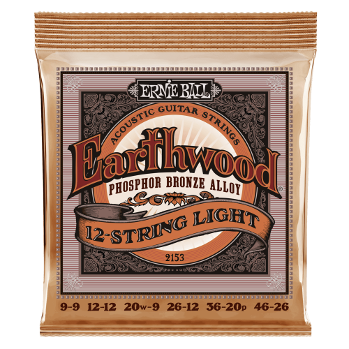 Ernie Ball P02153 9-46 Light струны на 12-ую акустику
