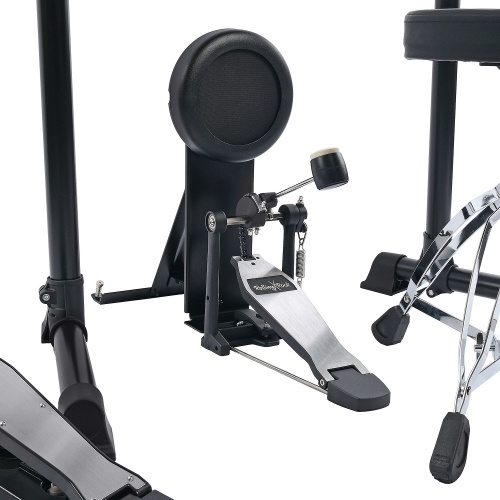 Rolling Rock MT-200A электронная ударная установка черный цвет с наушниками, барабанными палочками и стулом барабанщика