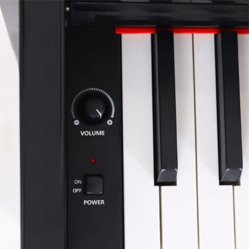 Цифровое пианино Beisite B-89 Pro BK черный, 88 клавиш, корпусное с крышкой, стойка, педали