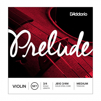 D'Addario J810 3/4M Medium струны на скрипку 3/4