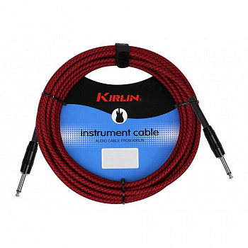 Kirlin IWC-201B/RD кабель 3м инструментальный