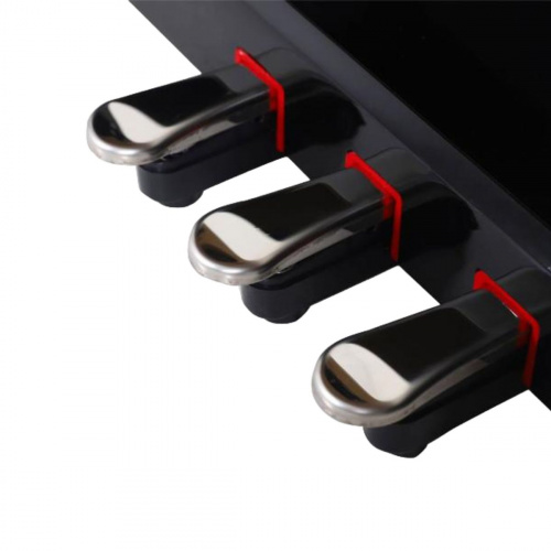 Цифровое пианино Beisite B-89 Pro BK черный, 88 клавиш, корпусное с крышкой, стойка, педали