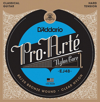 D'Addario EJ48 Hard струны на классику (.0285-.044)