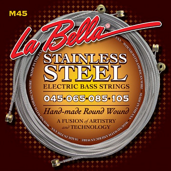 La Bella M45 45-105 ST LT струны на бас гитару