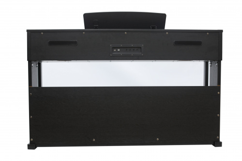 Цифровое пианино Beisite B-89 Pro BK черный, 88 клавиш, корпусное с крышкой, стойка, педали