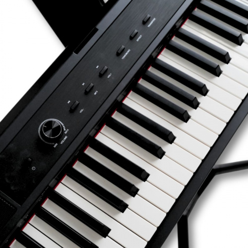 Компактное цифровое пианино Beisite S-198 Pro Lite BK черный 88 клавиш, педаль сустейн и блок питания в комплекте