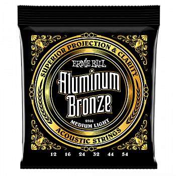 Ernie Ball P02566 12-54 Medium Light струны на акустику