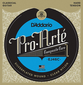 D'Addario EJ46C Hard струны на классику (.0285-.046)