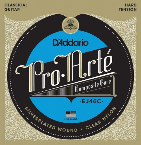 D'Addario EJ46C Hard струны на классику (.0285-.046)