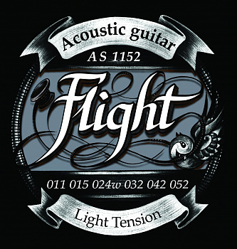 Flight AS1152 11-52 Super Light струны на акустику