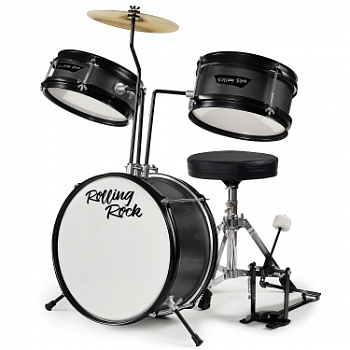 Rolling Rock KIDS JR-1288 BK барабанная установка детская