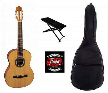 Flight C-120 NA SET гитарный комплект классика
