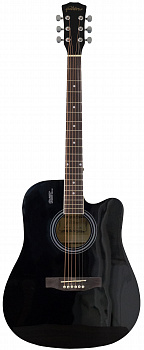 Elitaro E4110C BK гитара акустическая