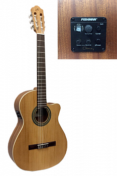 Almansa 400 Nature CW гитара классическая с датчиком