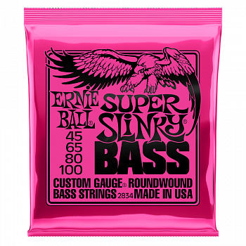 Ernie Ball 2834 45-100 Super струны на бас гитару