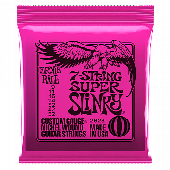 Ernie Ball 2623 09-52 S струны на 7-ую электрогитару