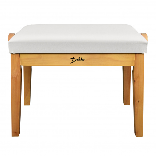 DEKKO JR-610 WH Банкетка для пианино с регулировкой высоты