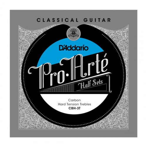 D'Addario CBH-3T Hard верхние 3 струны на классику