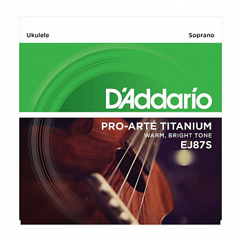 D'Addario EJ87S Ukulele soprano струны на укулеле сопрано