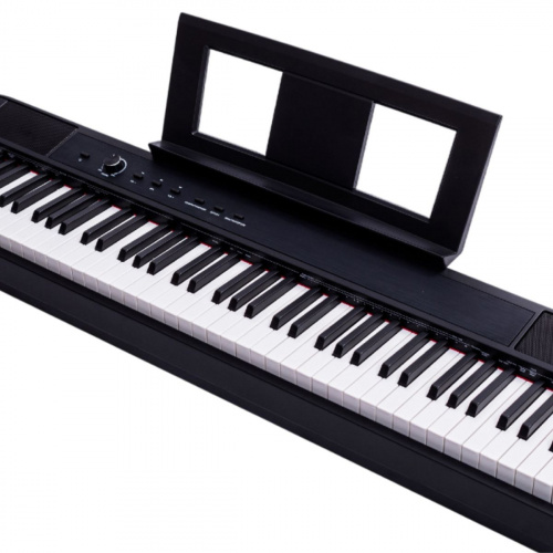 Компактное цифровое пианино Beisite S-198 Pro Lite BK черный 88 клавиш, педаль сустейн и блок питания в комплекте