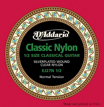 D'Addario EJ27N 1/2 струны на классику 1/2