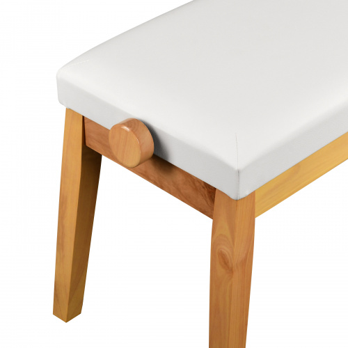 DEKKO JR-610 WH Банкетка для пианино с регулировкой высоты