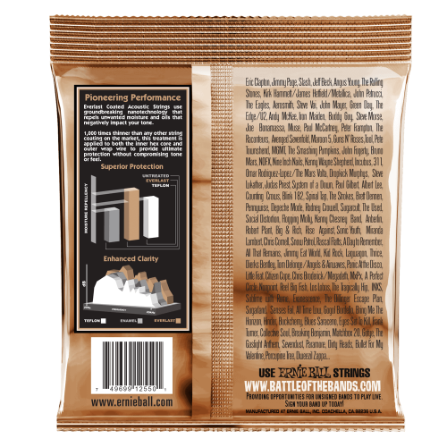 Ernie Ball P02550 10-50 Extra Light струны на акустику