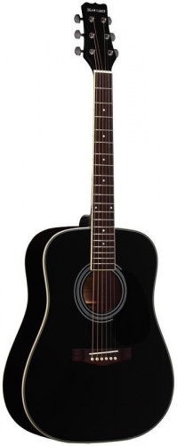 Martinez FAW-802 WN/BK гитара акустика с широким грифом