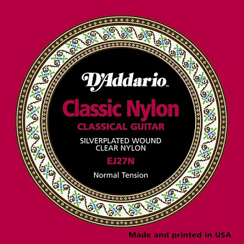 D'Addario EJ27N 29-45 N струны на классику