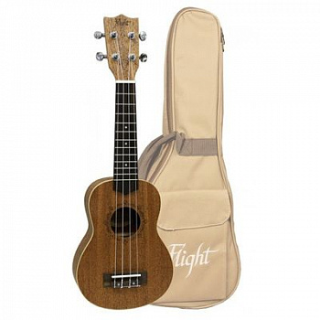 Flight DUS 321 MAH/MAH укулеле сопрано и чехол