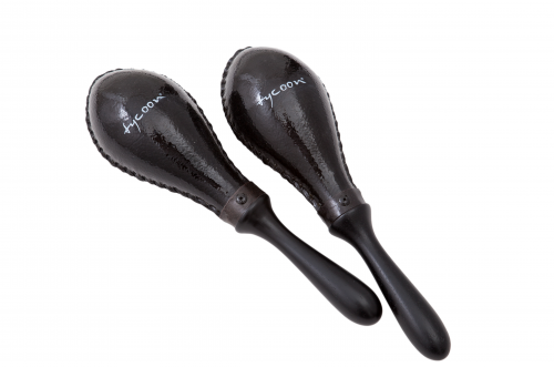 Tycoon TMS-110 BK маракасы большие кожаные