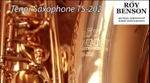 Roy Benson TS-202 Bb тенор саксофон и футляр