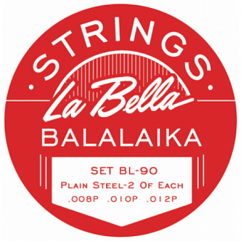 La Bella BL-90 двойной комплект струны на балалайку