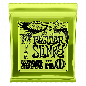 Ernie Ball 2221 10-46 Regular струны на электрогитару