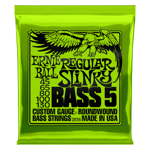 Ernie Ball 2836 45-130 Regular струны на 5-ую бас гитару