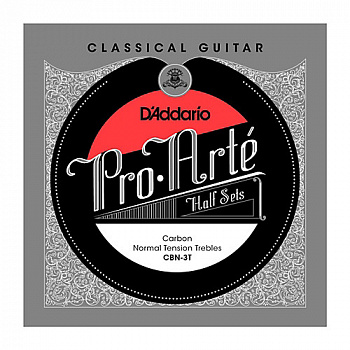 D'Addario CBN-3T Normal верхние 3 струны на классику