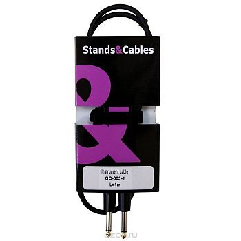 Stands&Cables GC-003-1 кабель 1м инструментальный