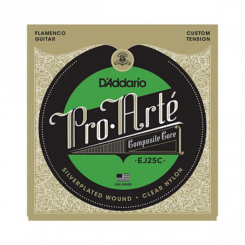 D'Addario EJ25C Flamenco Custom струны на классику(.0285-.044)