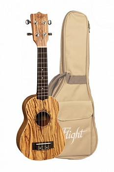 Flight DUS322 ZEB укулеле сопрано с чехлом
