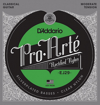 D'Addario EJ29 Moderate струны на классику (.0270-.042)