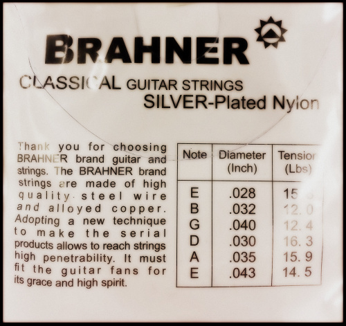 Brahner СS-028SP 28-43 струны на классику