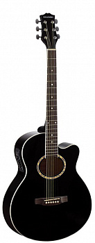 Colombo LF-401 CEQ BK гитара электроакустическая
