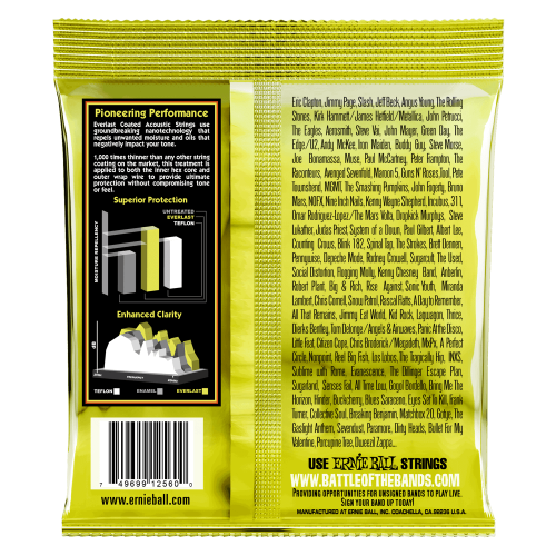 Ernie Ball P02560 10-50 Extra Light струны на акустику