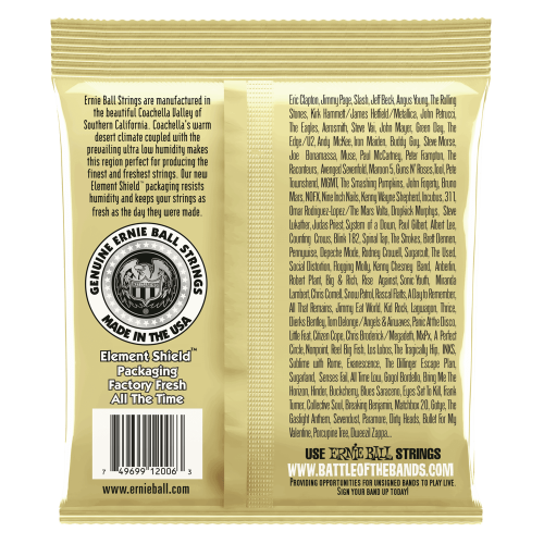 Ernie Ball P02006 10-50 Extra Light струны на акустику